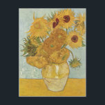 Carte Postale Gogh, Vincent Willem van Stilleben mit 12 Sonnenbl<br><div class="desc">Gogh, Vincent Willem van Stilleben mit 12 Sonnenblumen Vase avec 12 tournesols 1888 Technique autres langues Huile sur toile. Catal ? : Oli sobre llen ?. séché : Olej na pl? tn. l auf Leinwand. :. Espa ? ol : leo sobre lienzo. Huile sur toile. Italiano : Olio su tela....</div>