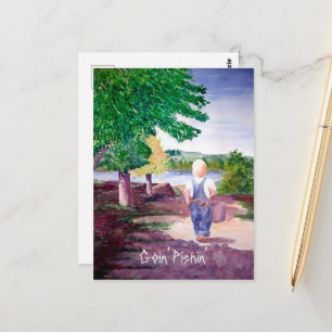 Carte postale - Goin' Pishin'