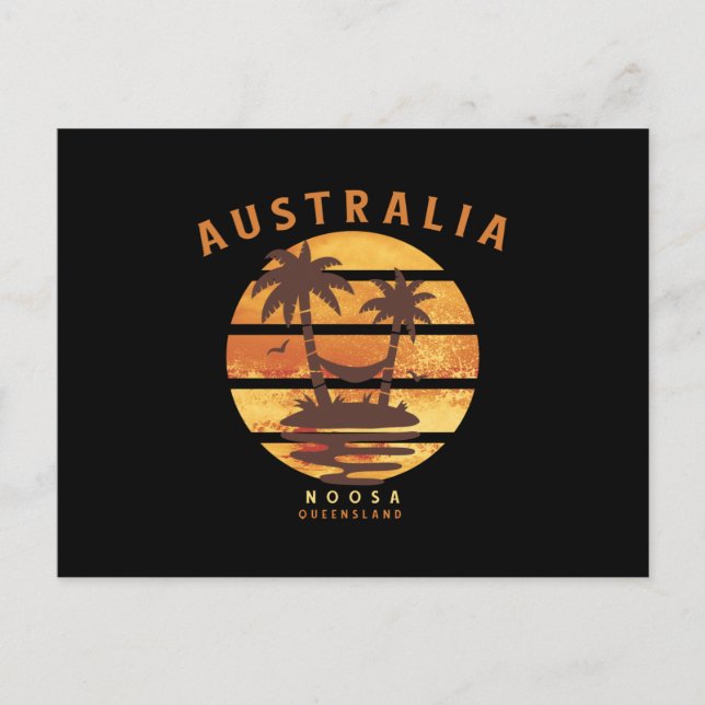 Carte Postale Gold Coast Sunset Noosa Queensland (Devant)