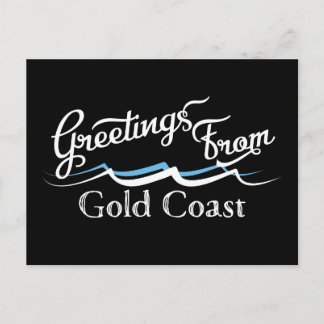 Carte Postale Gold Coast Water Waves