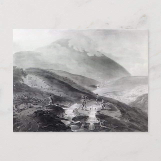 Carte Postale Gold Mines, Comté de Wicklow (Devant)