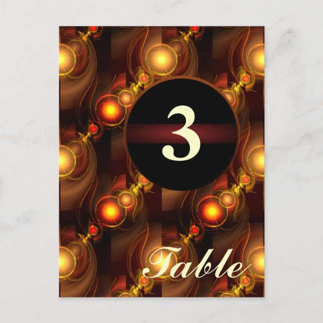 Carte Postale Gold Modern Boho Elegant Abstract Art Pattern #501 (Devant)