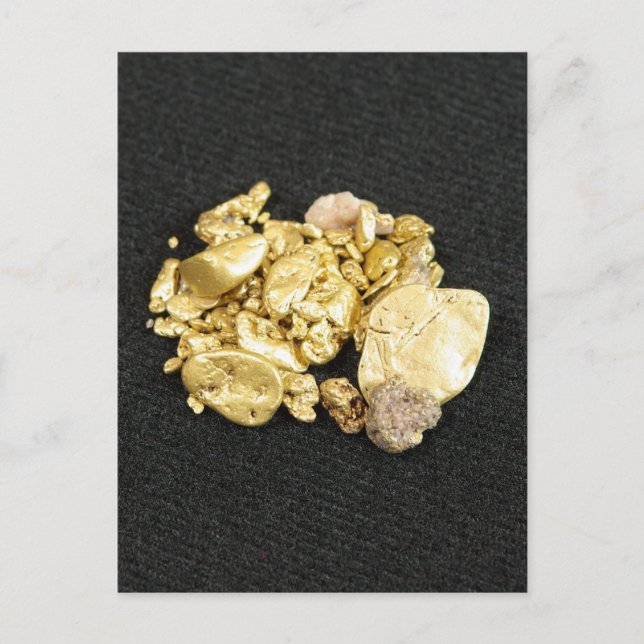 Carte Postale Gold Nuggets (Devant)