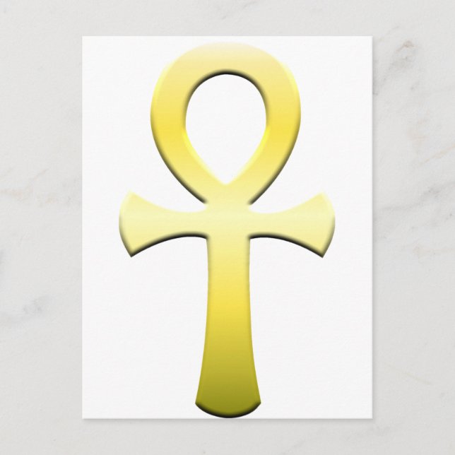 Carte Postale Golden Ankh (Devant)