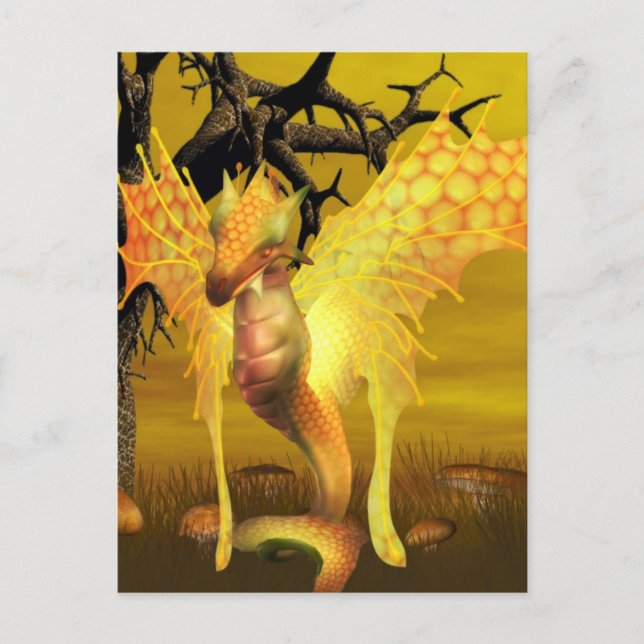 Carte postale Golden Dragon (Devant)