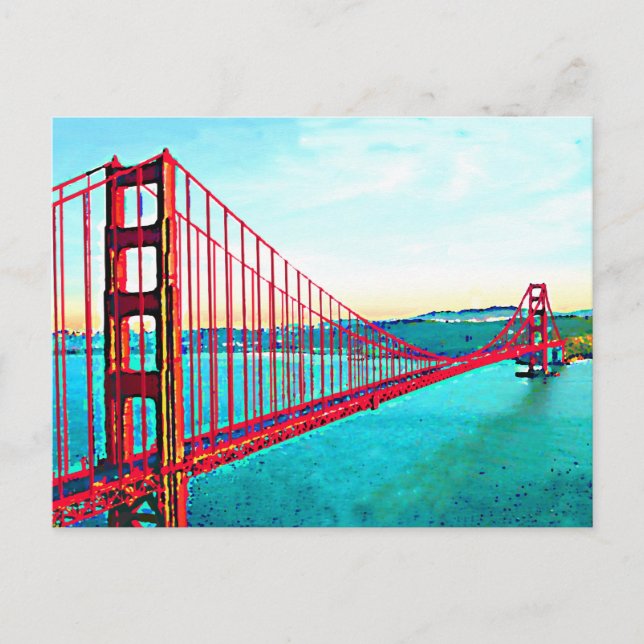 Carte Postale Golden Gate (Devant)