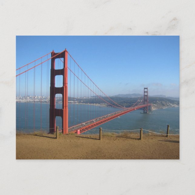 Carte Postale Golden Gate (Devant)