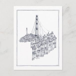 Carte Postale Golden Gate