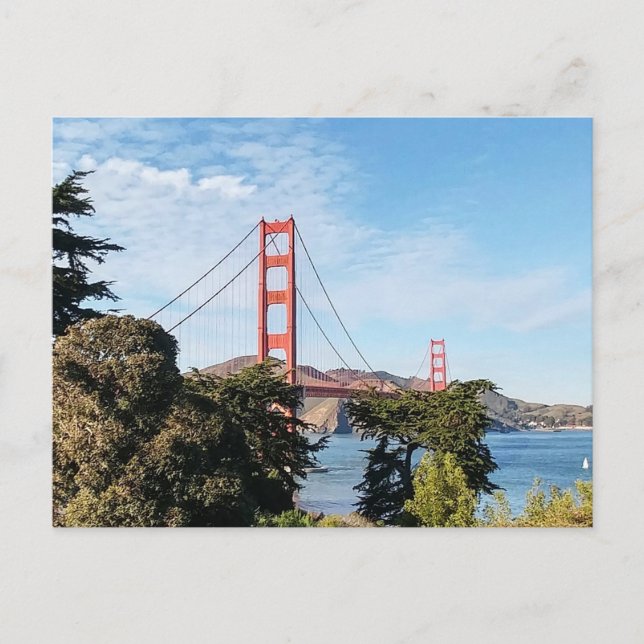 Carte Postale Golden Gate Bridge, Californie (Devant)