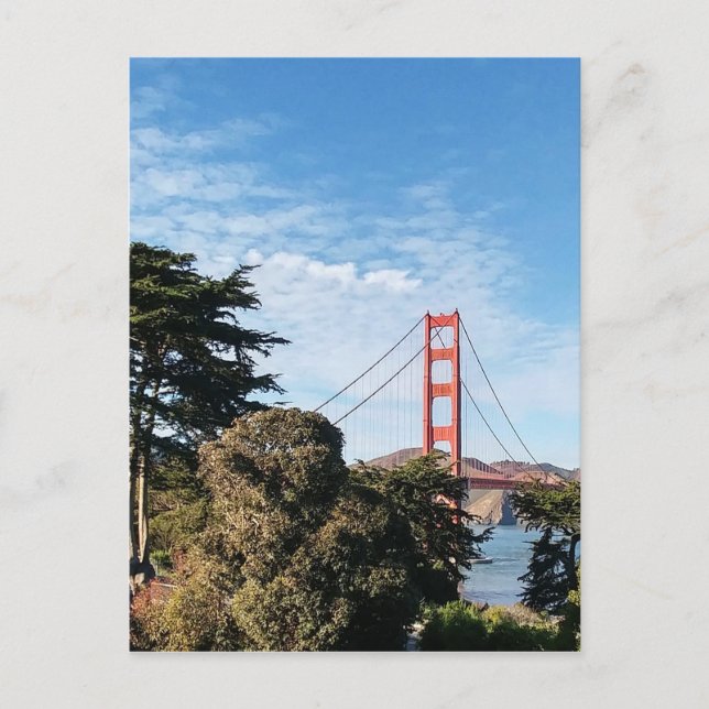 Carte Postale Golden Gate Bridge, Californie (Devant)