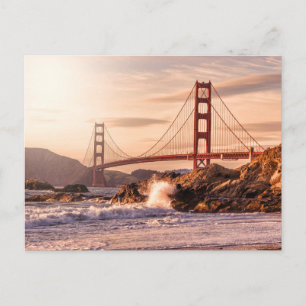 Carte Postale Golden Gate Bridge from Baker Beach