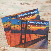 Golden Gate Bridge Paysage Peinture acrylique