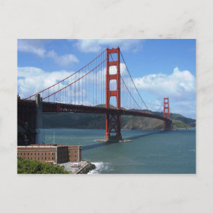 Carte Postale Golden Gate Bridge, San Francisco