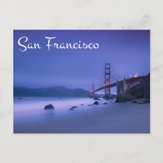 Carte Postale Golden Gate Bridge San Francisco Californie, USA (Devant)