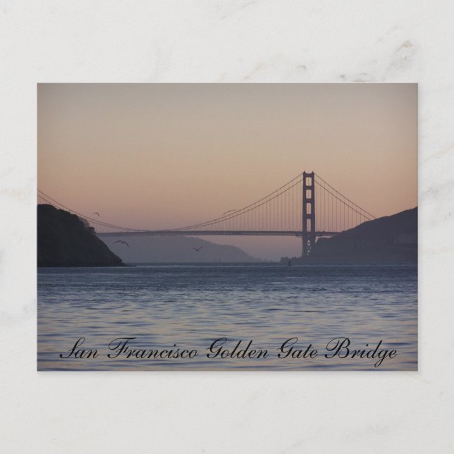 Carte Postale Golden Gate Bridge, San Francisco Golden Gate B... (Devant)