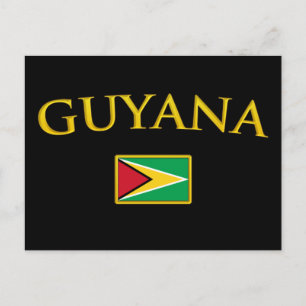 Carte Postale Golden Guyana