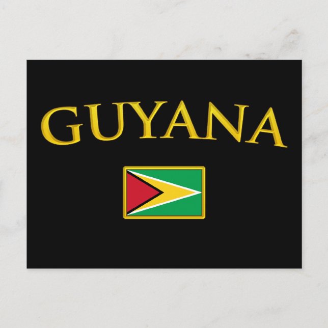 Carte Postale Golden Guyana (Devant)