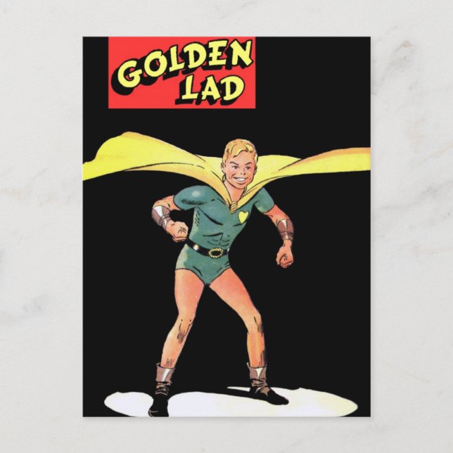 Carte postale Golden Lad (Devant)