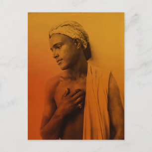 Carte Postale Golden Maghreb Tunisien Djerba Boy Man mâle Postca
