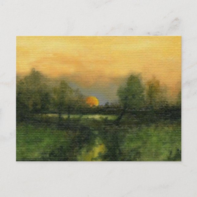 Carte postale Golden Moonrise (Devant)