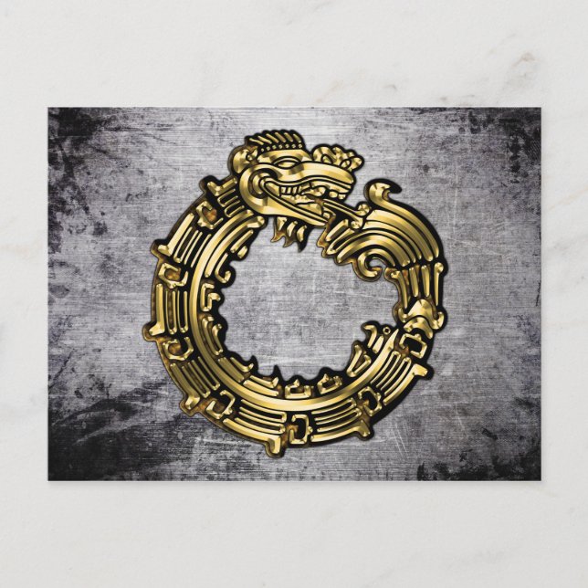 Carte Postale Golden Quetzalcoatl (Devant)