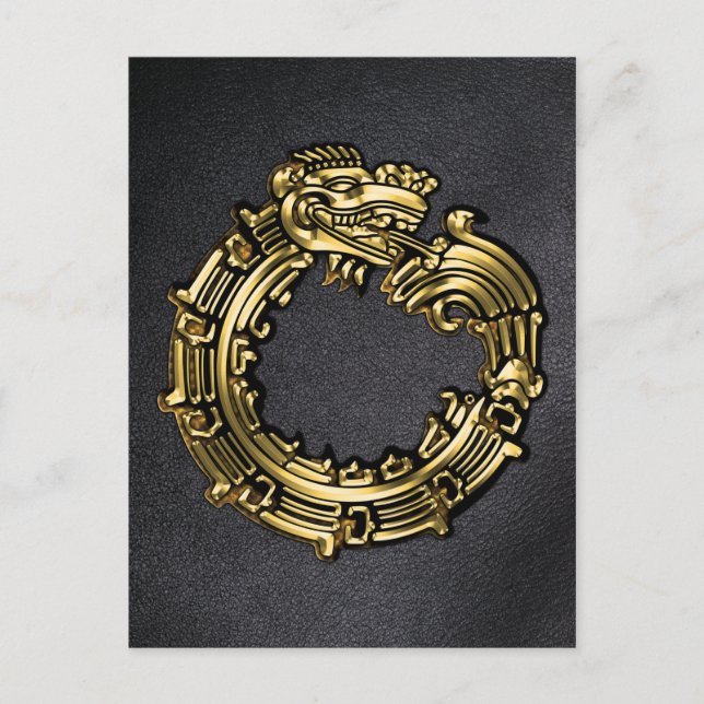 Carte Postale Golden Quetzalcoatl (Devant)