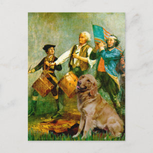 Carte Postale Golden Retriever 1 - Esprit du 76