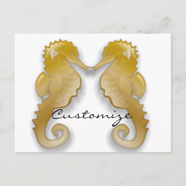 Carte Postale Golden Seahorse Thunder_Cove (Devant)