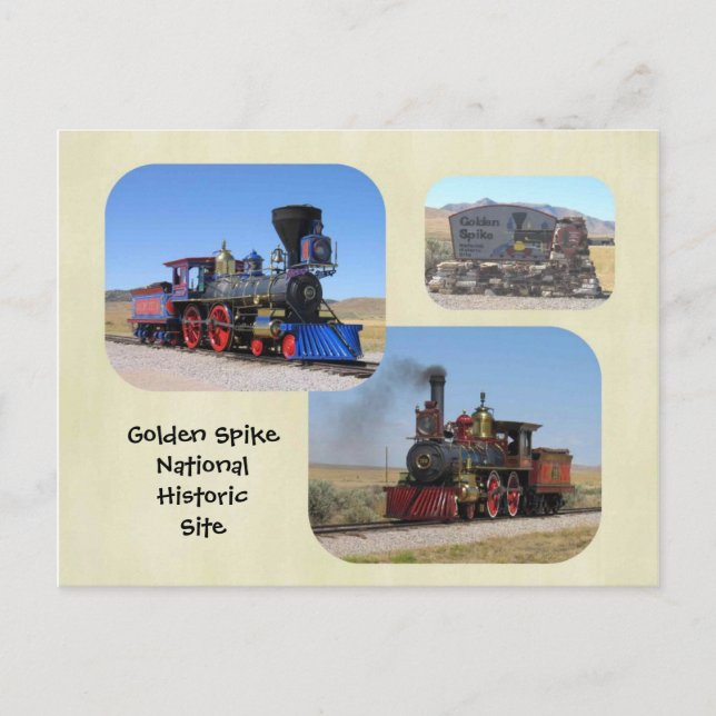 Carte Postale Golden Spike National Historic Site (Devant)