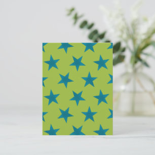 Carte Postale Golden Stars Motif 20