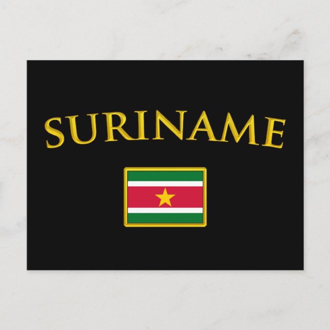 Carte Postale Golden Suriname (Devant)