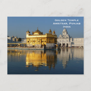 Carte Postale Golden Temple India Vintage Tourism Travel Ajouter