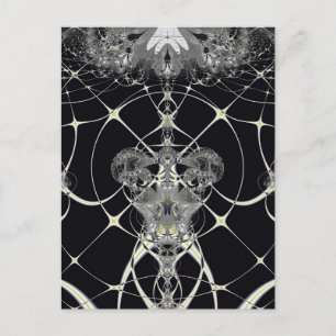 Carte Postale Golden Web