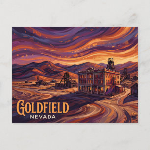 Carte Postale Goldfield États-Unis