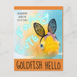 Carte postale Goldfish