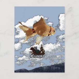 Carte postale Goldfish