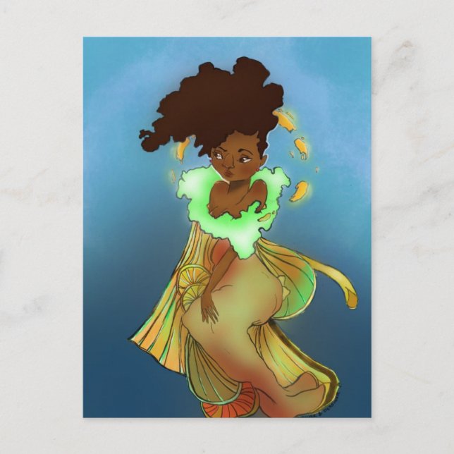 Carte postale Goldie (Devant)