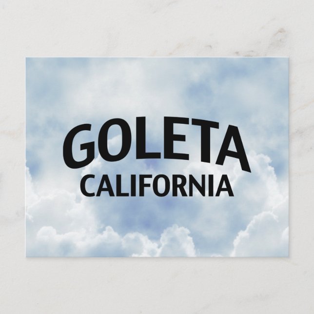 Carte Postale Goleta Californie (Devant)