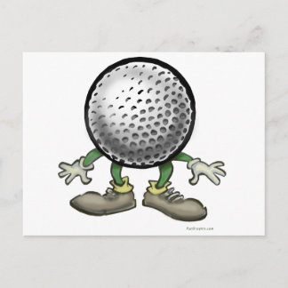 Carte Postale Golf