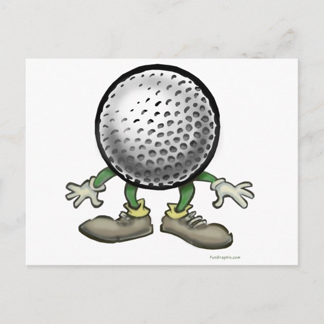 Carte Postale Golf (Devant)