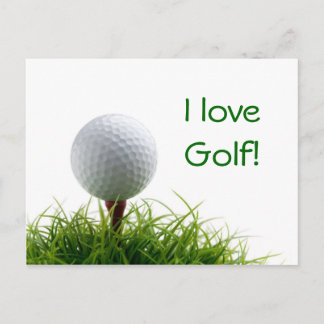 Carte Postale Golf