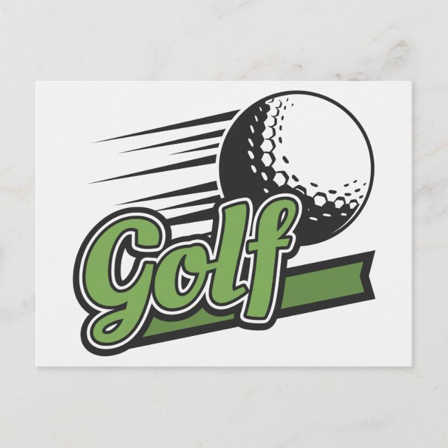 Carte Postale Golf (Devant)