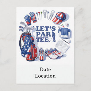 Carte Postale GOLF  4 juillet   Fête de l'Indépendance des Golfe