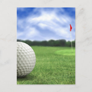 Carte Postale Golf Ball 4