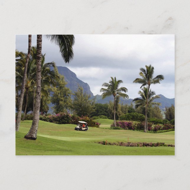 Carte Postale Golf de Poipu Bay, Kauai, Hawaii (Devant)