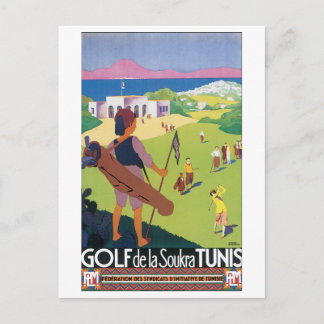 Carte Postale Golf de Soukra Tunis
