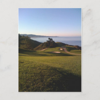 CARTE POSTALE GOLF EN CALIFORNIE