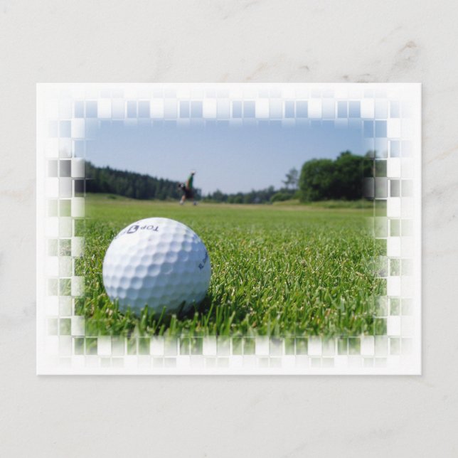 Carte postale Golf Fairway (Devant)
