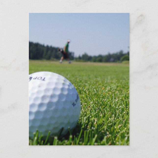 Carte postale Golf Fairway (Devant)
