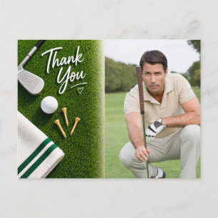 Carte Postale Golf Merci créer votre propre photo